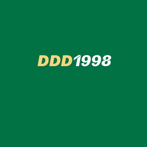 Logo da DDD1998